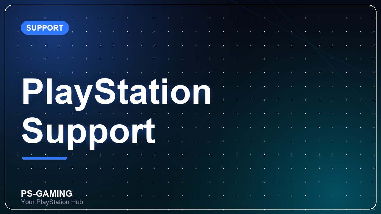 PlayStation Support