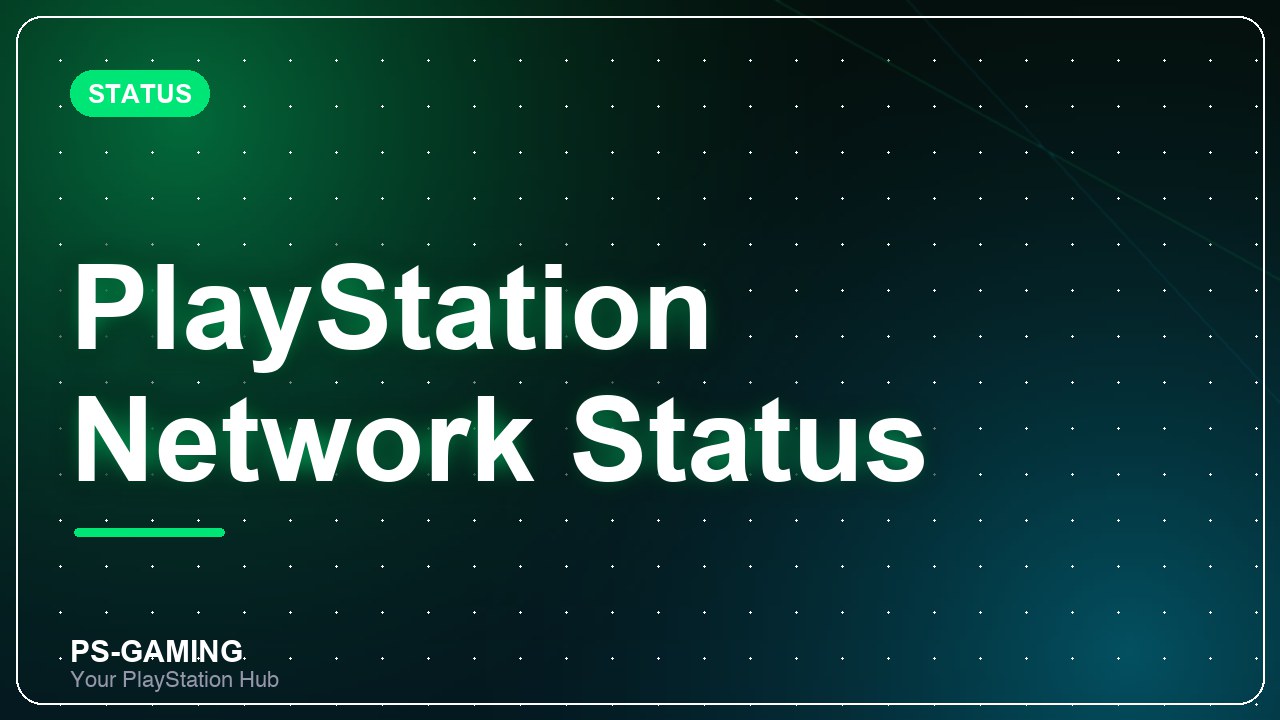 PlayStation Network Status
